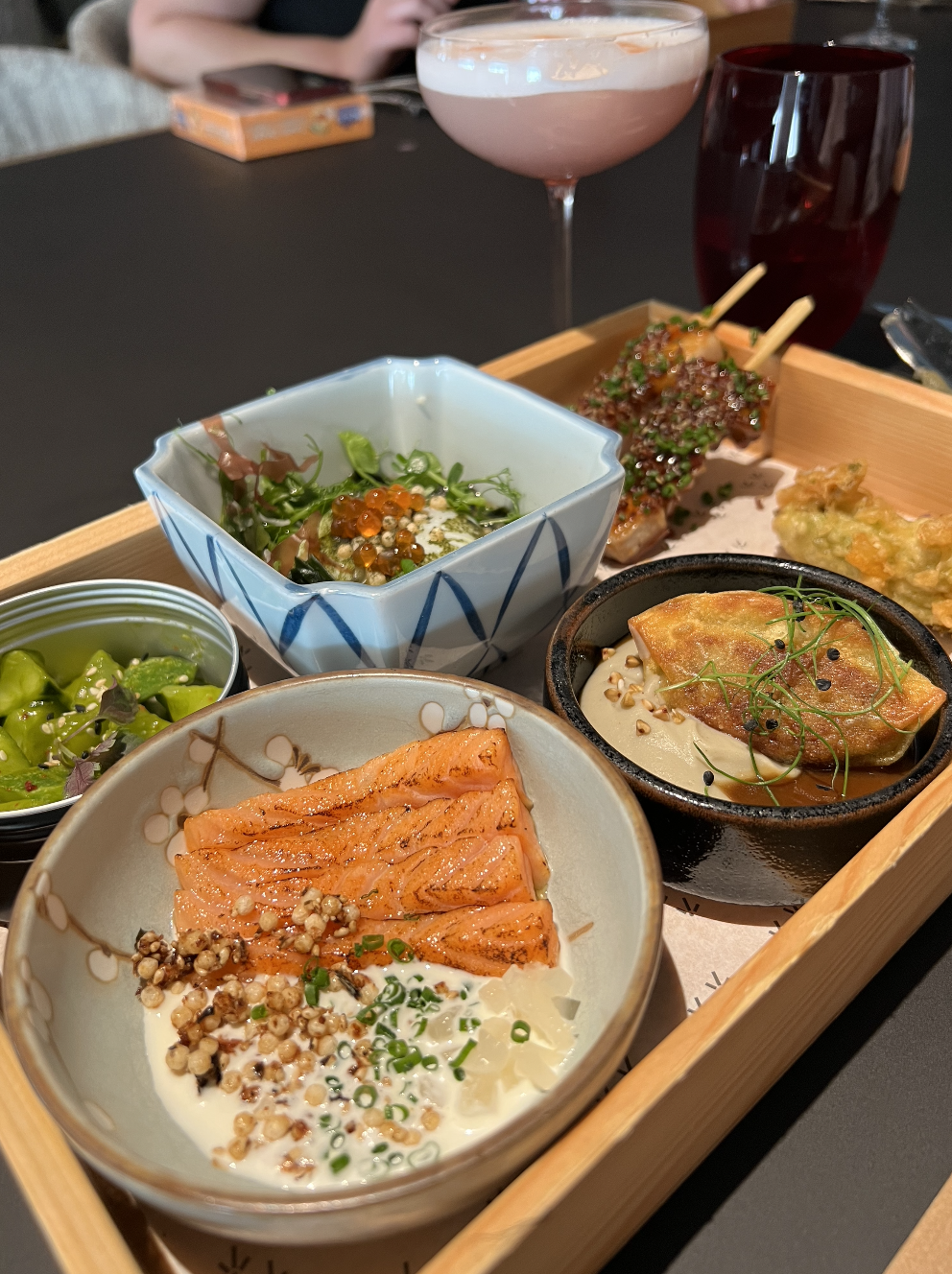 The bento box from Cranes.