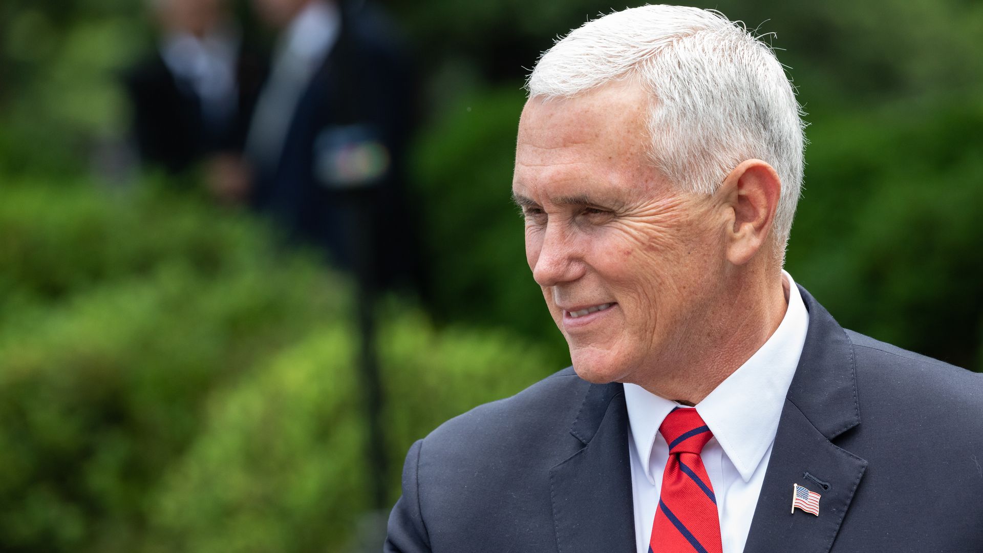 Close up of mike pence