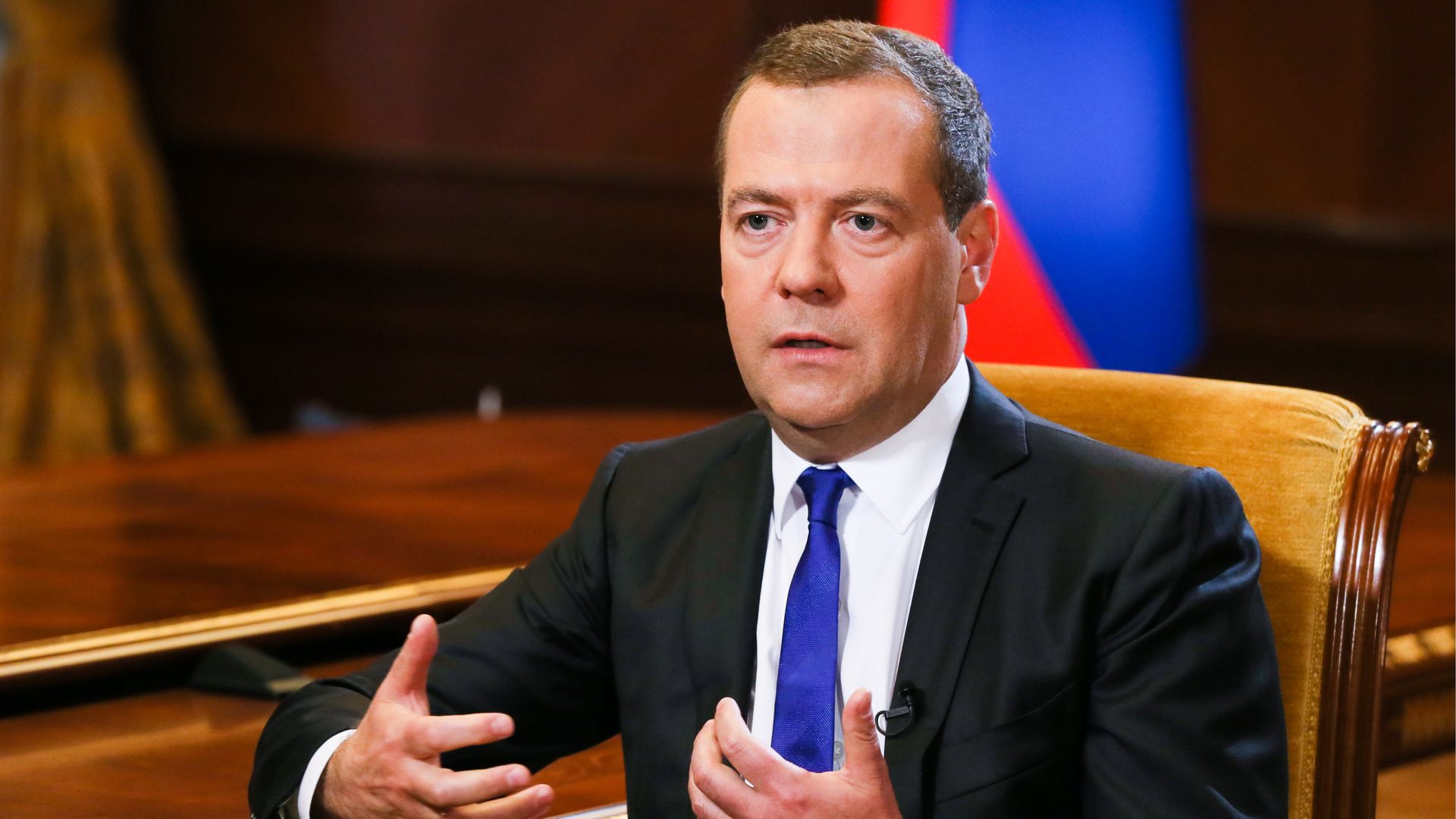 Russian PM Dmitry Medvedev