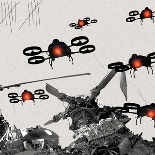 Exclusive: Electromagnetic weapon zaps drone swarm in seconds