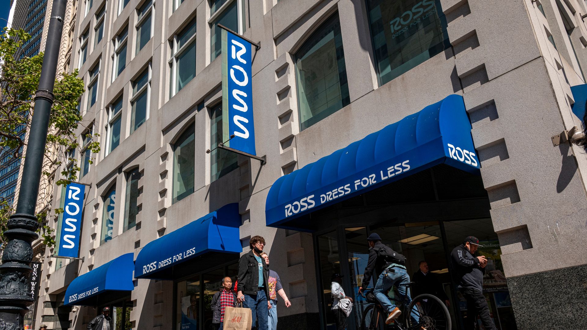 A Ross store in San Francisco, California, US, on Tuesday, May 10, 2022. Ross Stores Inc. is scheduled to release earnings figures on May 18. Photographer: David Paul Morris/Bloomberg via Getty Images