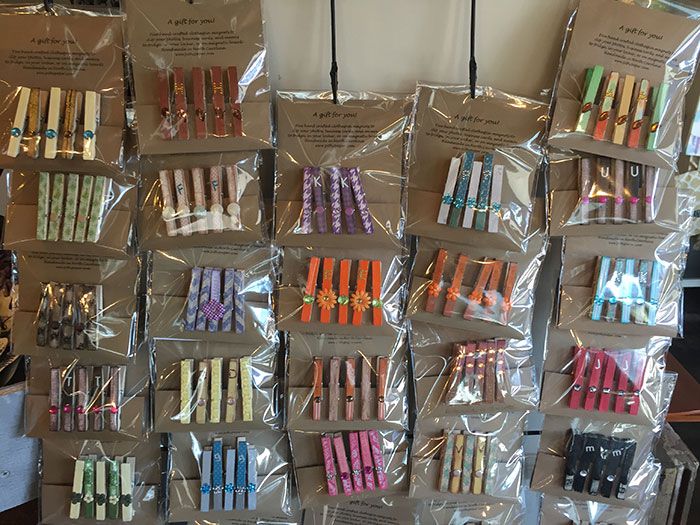 magnetic clothes pins