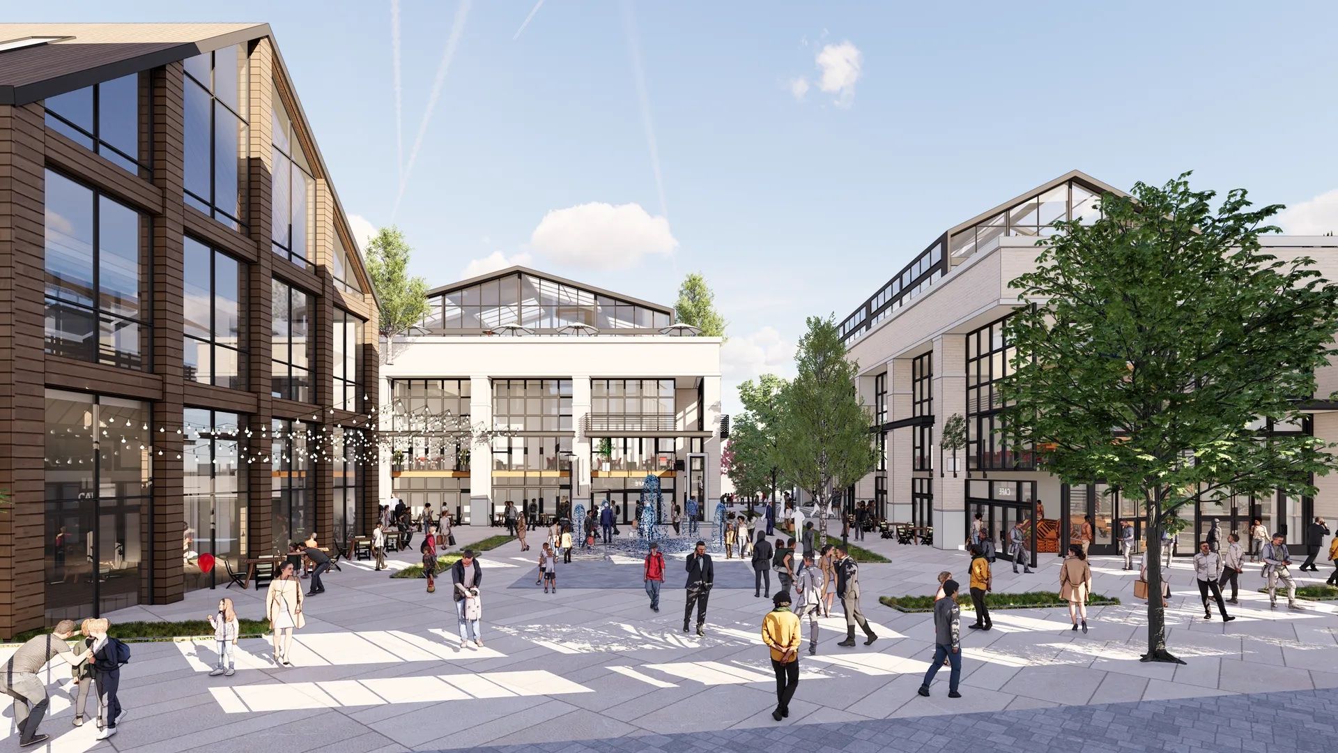 A rendering of the proposed Belle Meade Plaza.