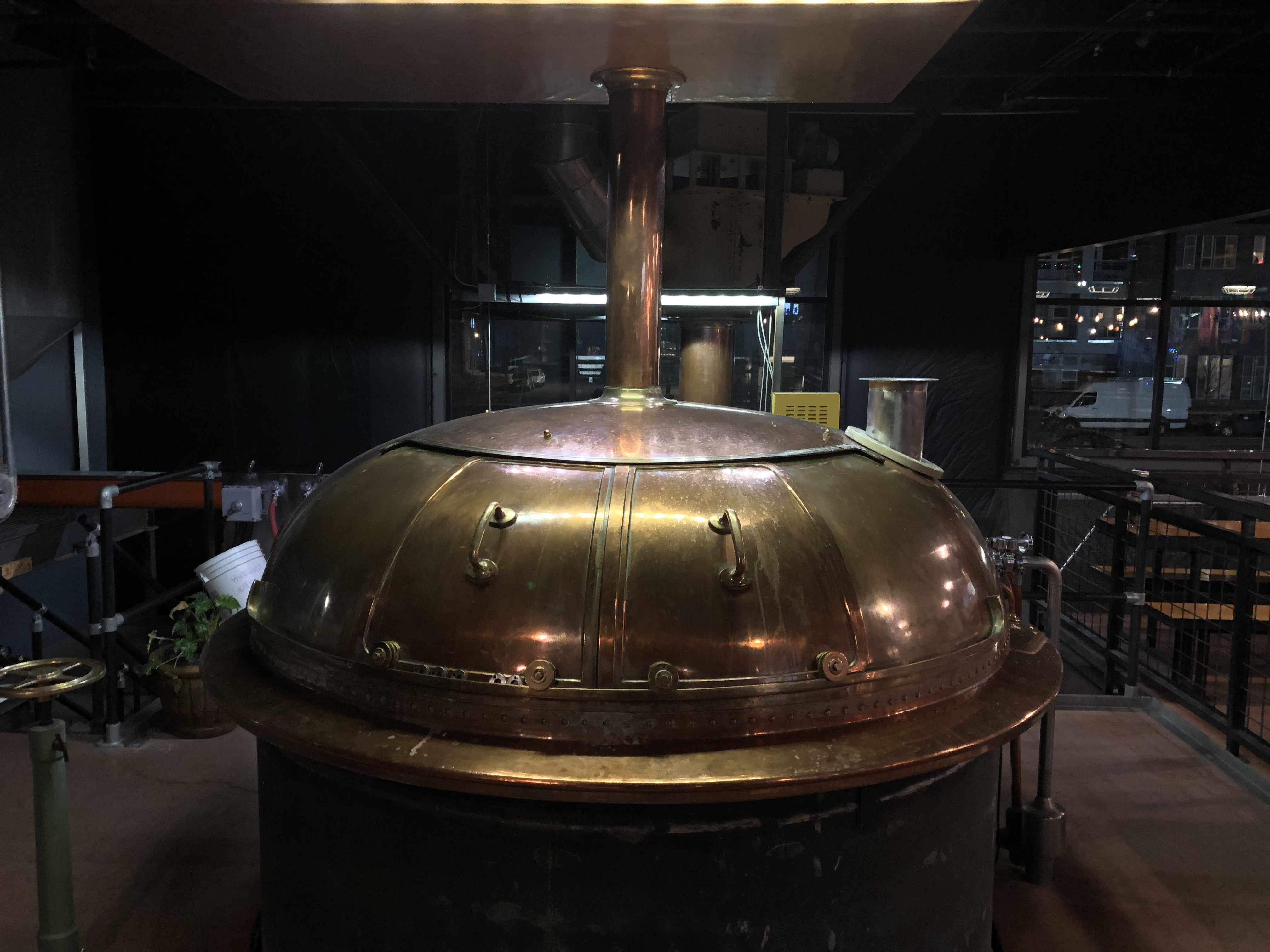 Bierstadt's German brewing tank.