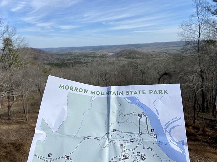 Morrow Mountain State Park. Photo: Ashley Mahoney/Axios