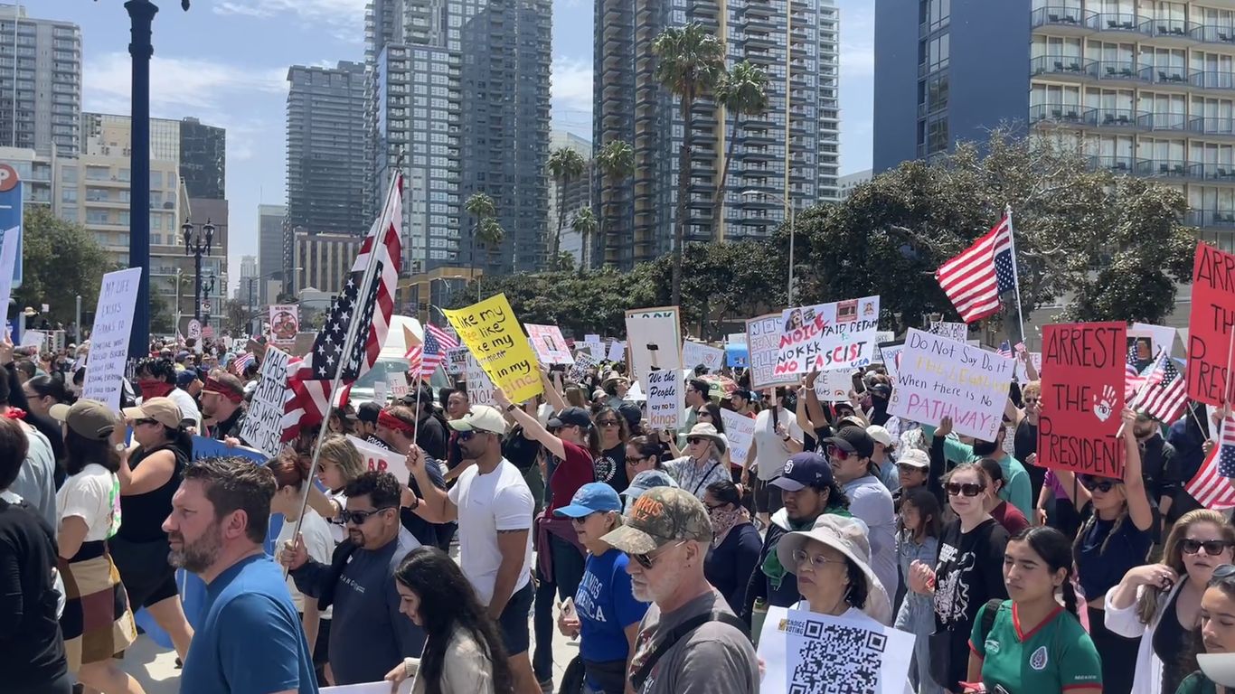 Thousands expected at No Kings protest in San Diego Saturday