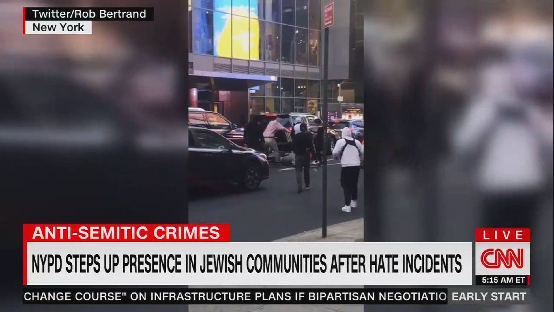 Anti-Semitic hate crime recorded in New York
