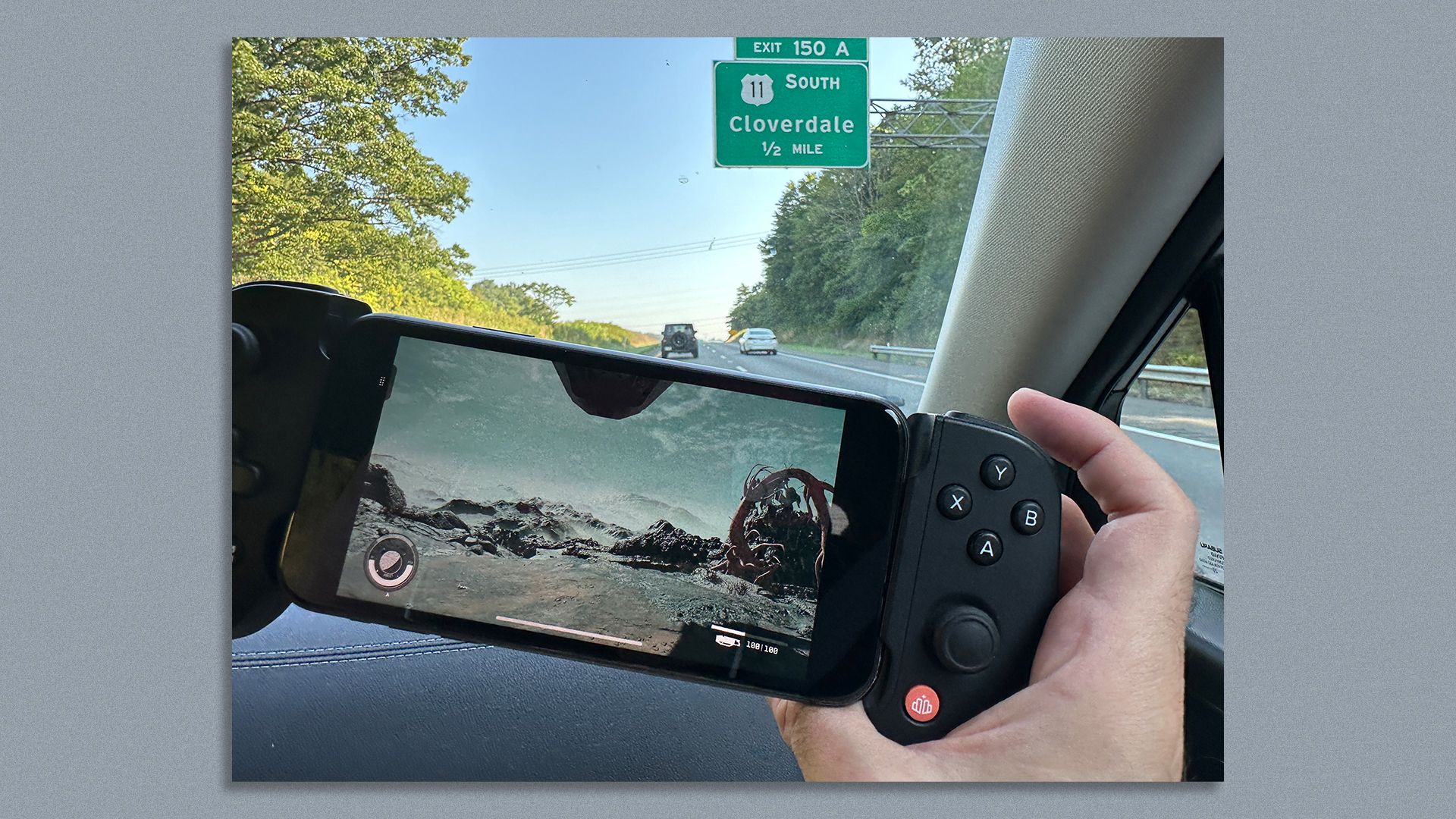 Starfield can be played on the highway, thanks to Xbox cloud gaming