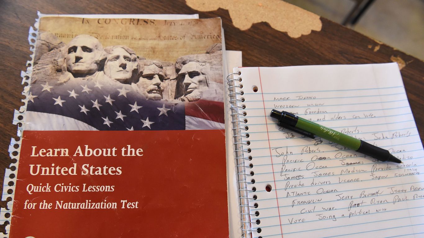 Trump's team plans harder test for U.S. citizenship — and more leeway to reject applicants