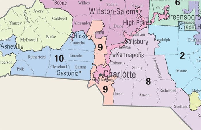 Current-Mecklenburg-Co-Congressional-map
