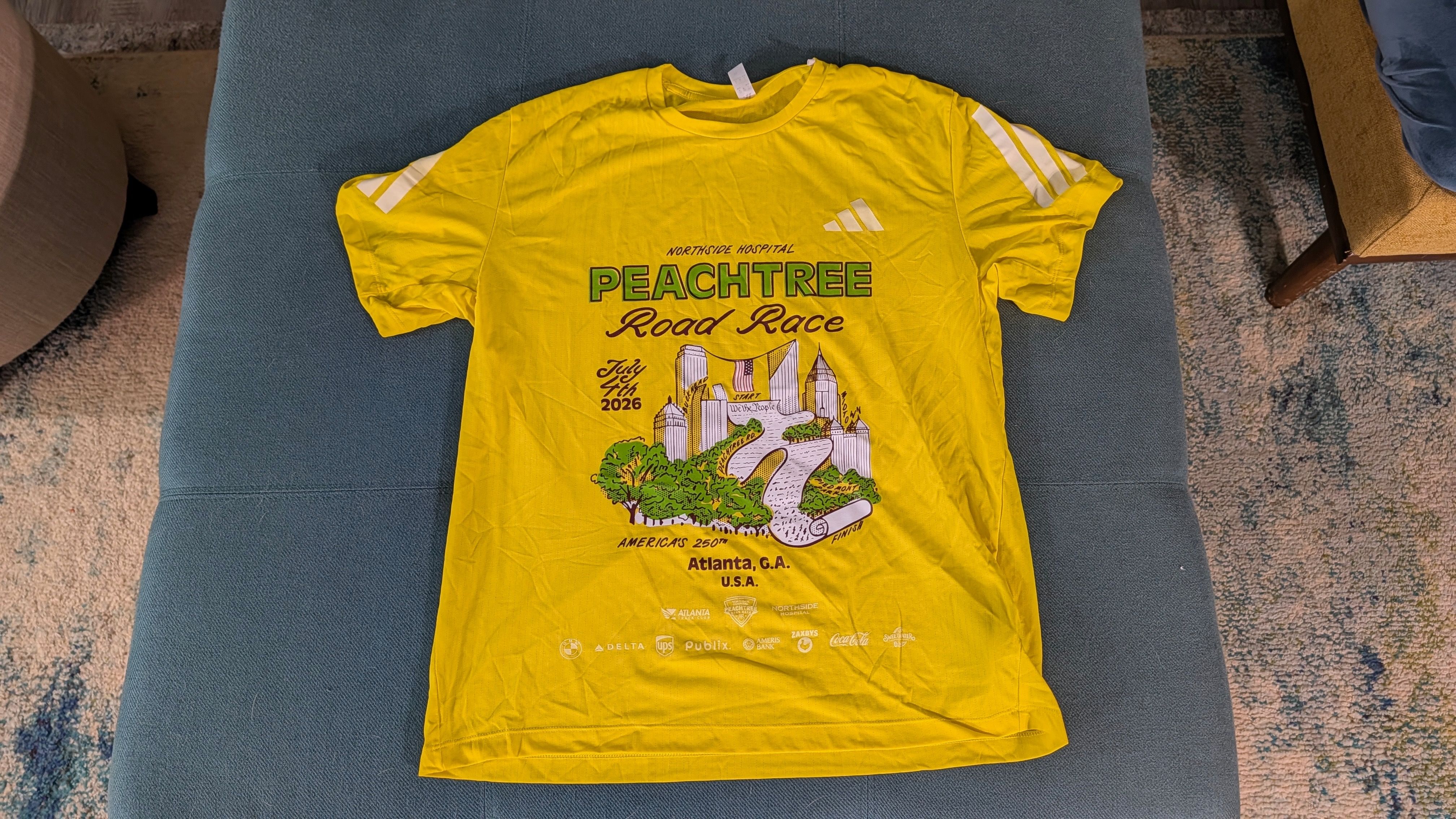 axios.com - Kristal Dixon - Peachtree Road Race T-shirt sparks debate over color, design