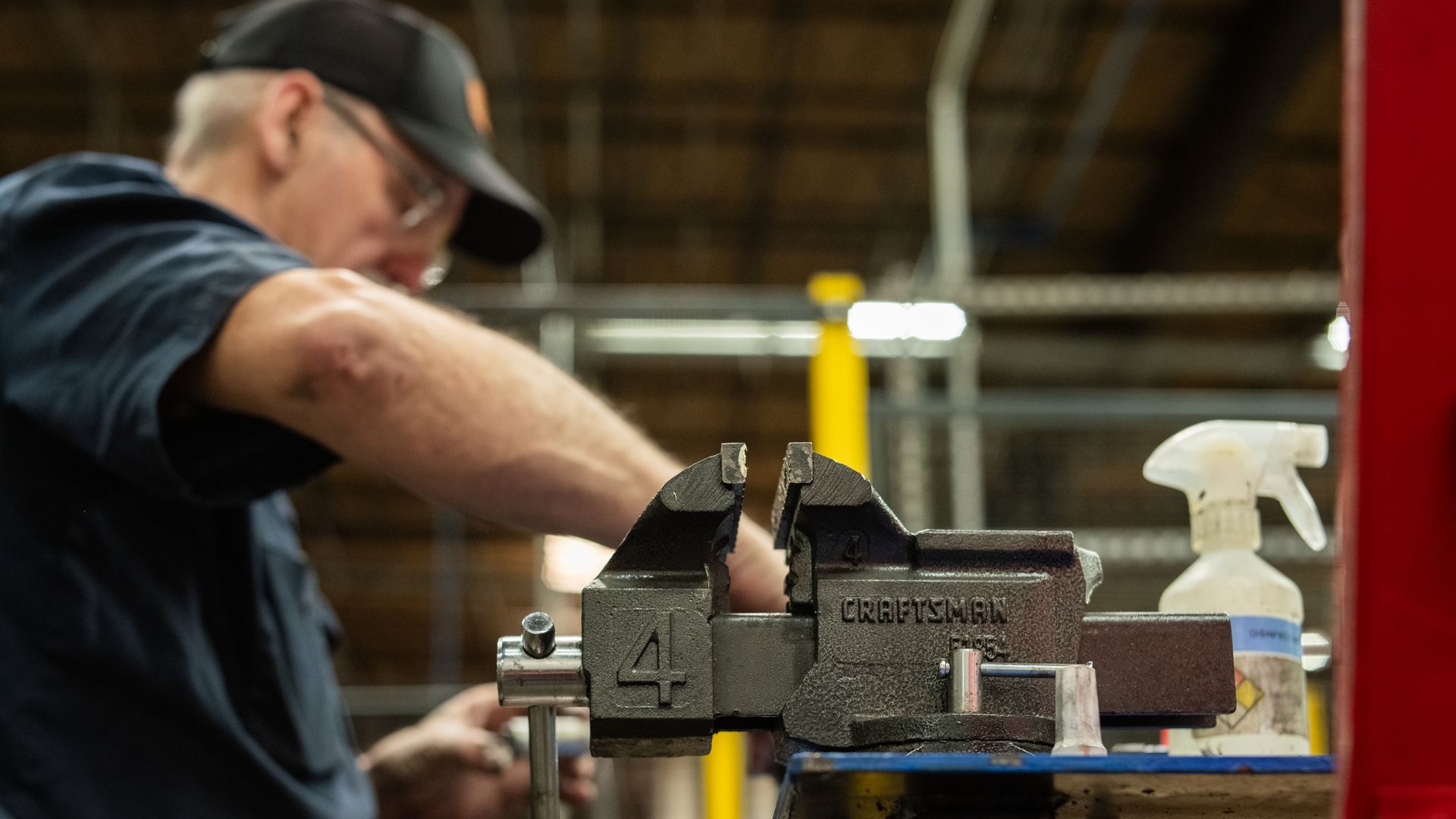 manufacturing plant worker