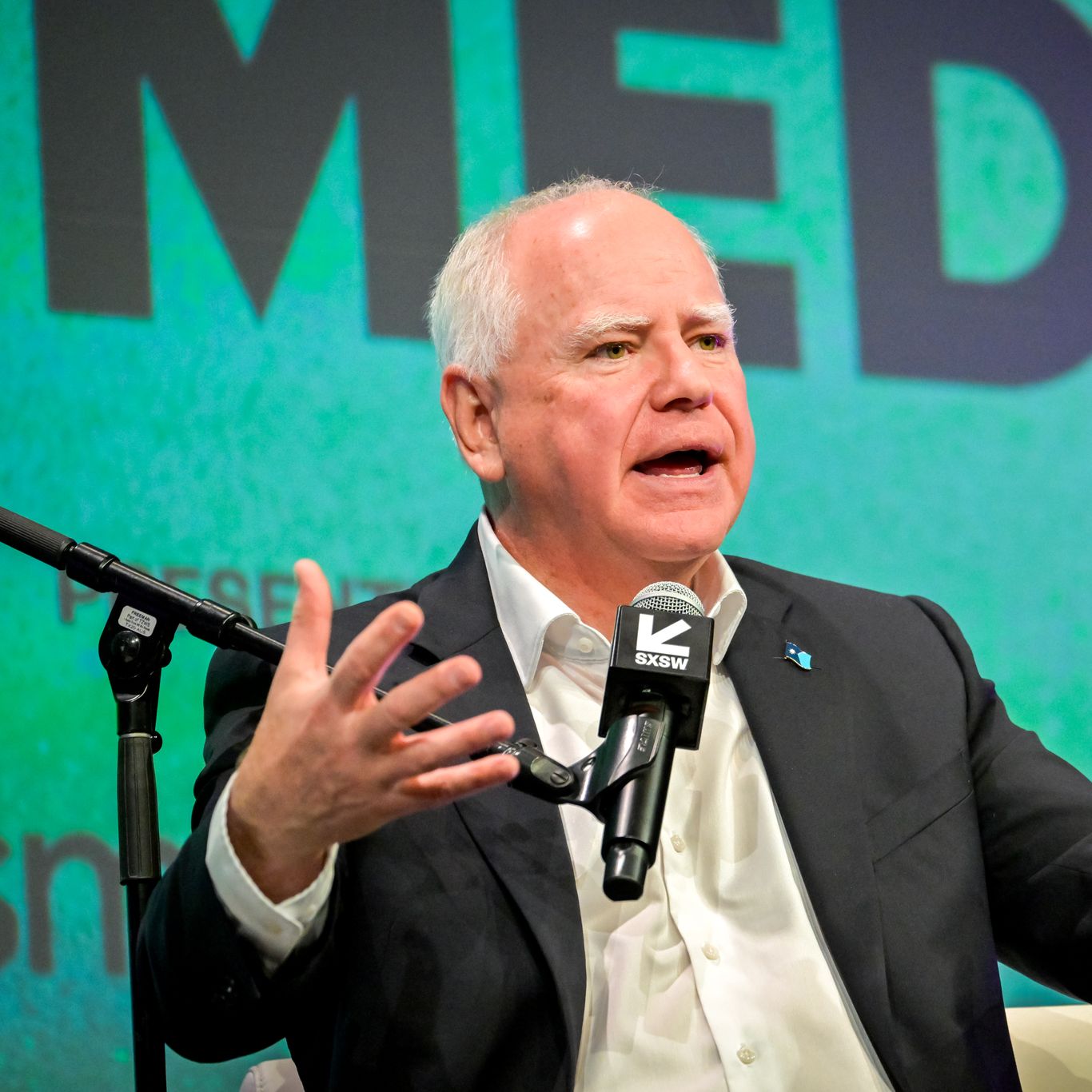 Tim Walz says he'll shut the door on 2028 if he runs for governor