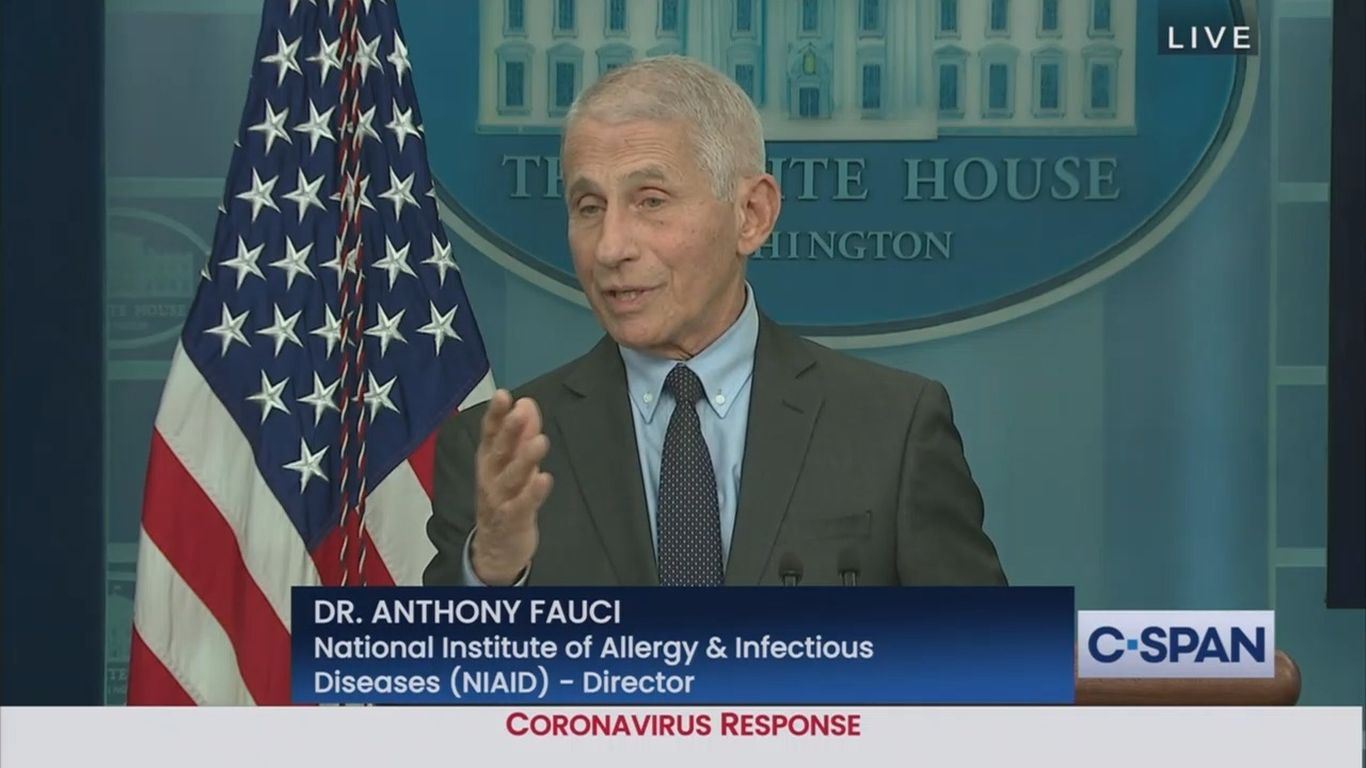 Fauci appears at last White House COVID briefing before retirement thumbnail
