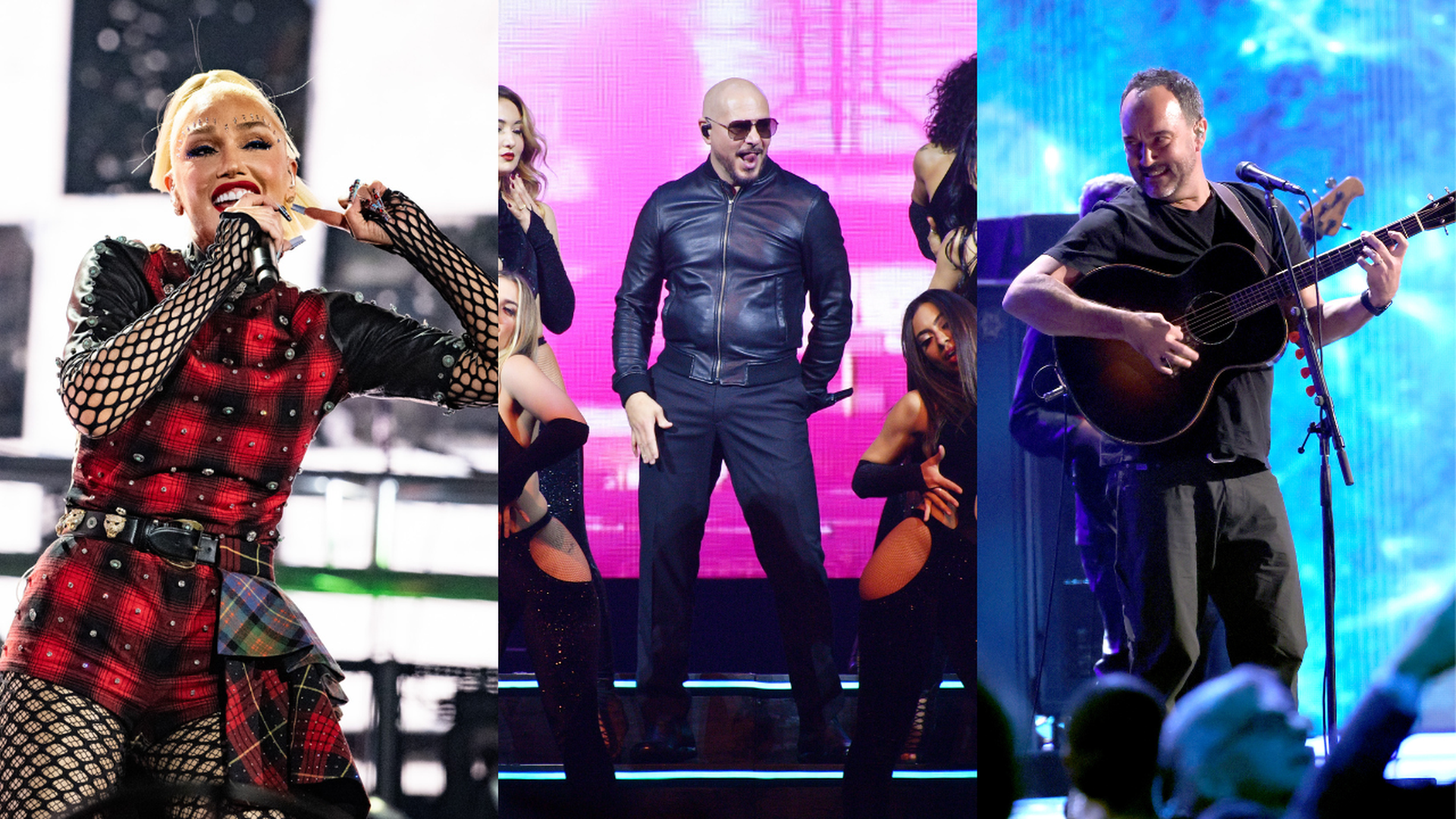 Lovin life lineup: Gwen Stefani, Pitbull and Dave Matthews Band