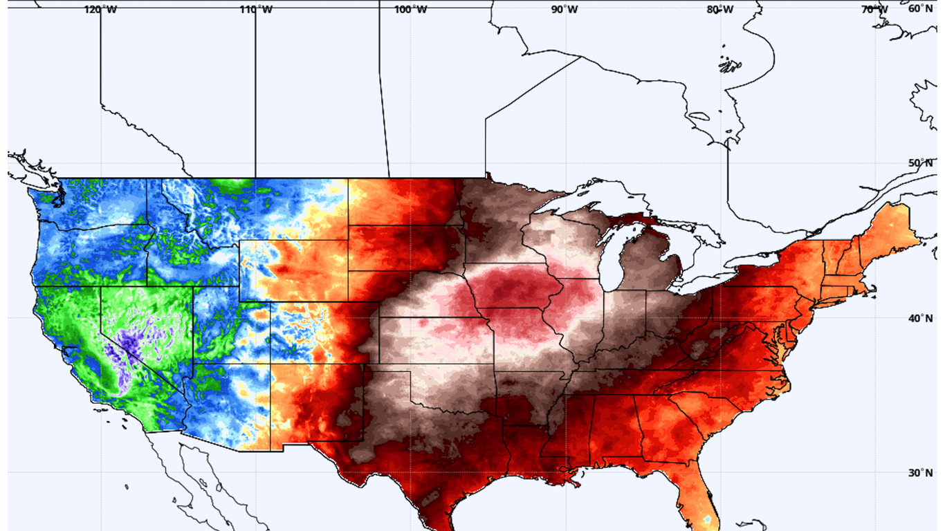 Heat wave poised to ensure parts of U.S. see warmest December on record