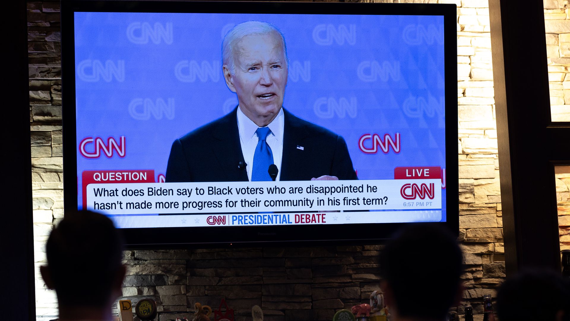 Biden on screen