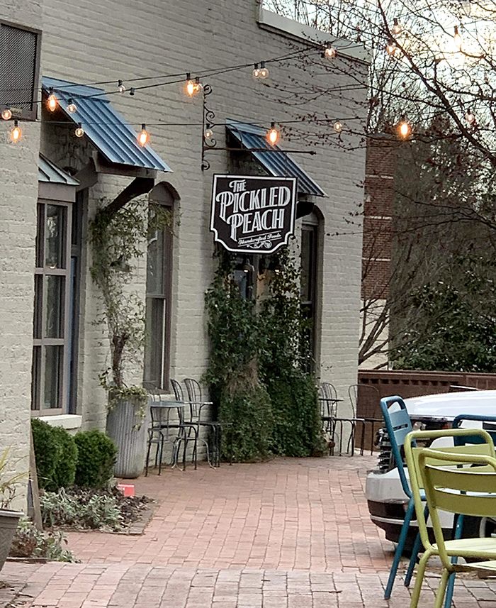 the pickled peach in davidson