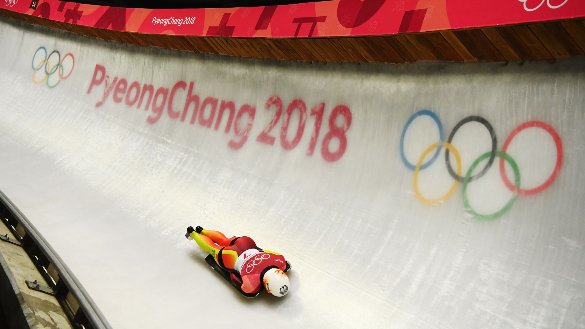 Olympic skeleton competition
