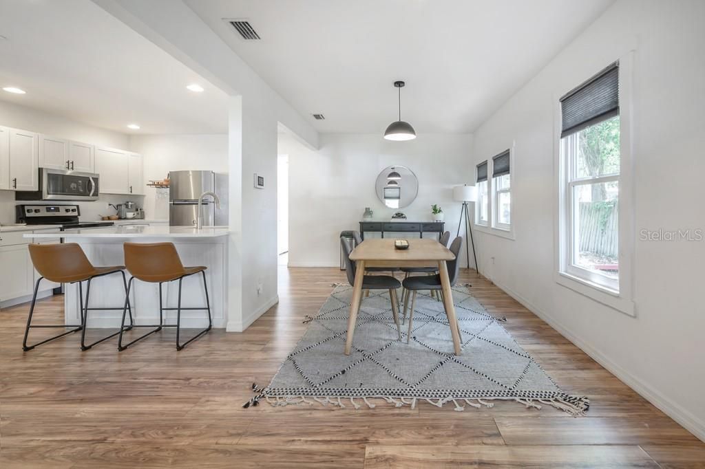 1507 E 33rd Ave dining room and kitchen