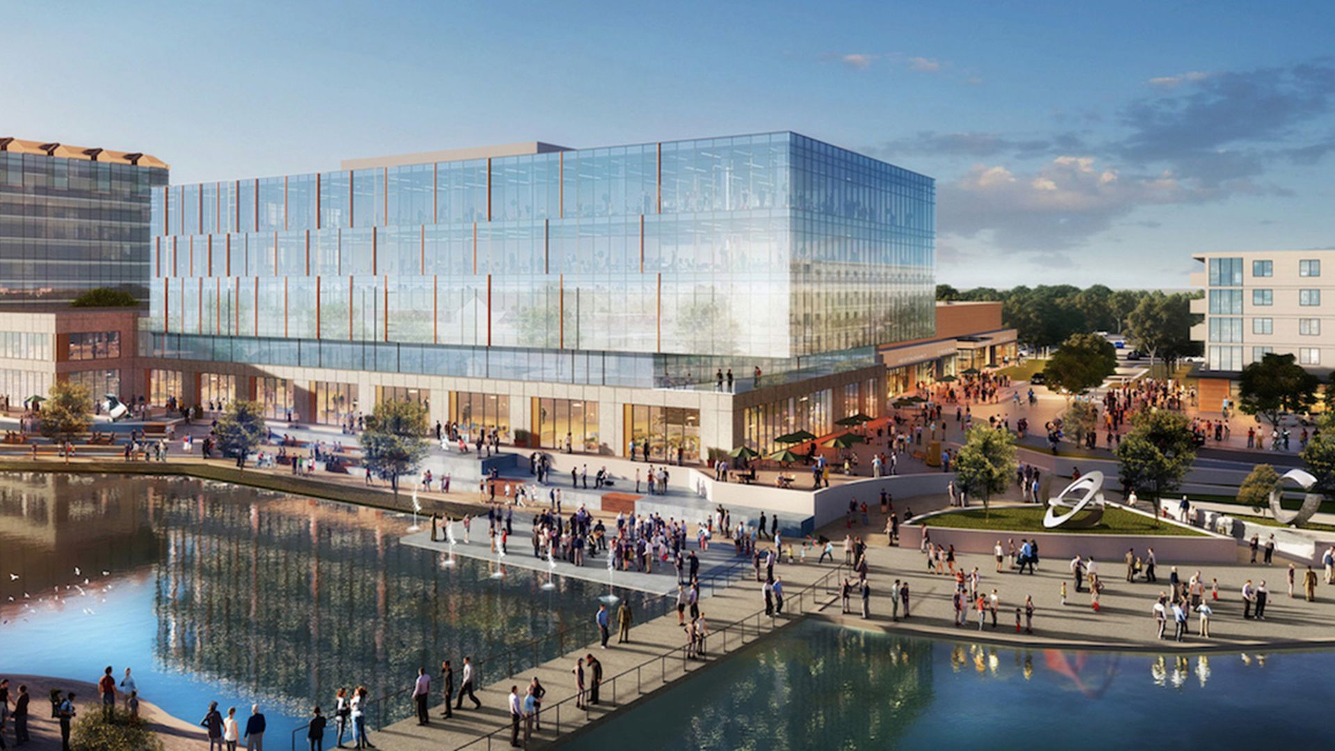 Waters Edge University City proposed plan