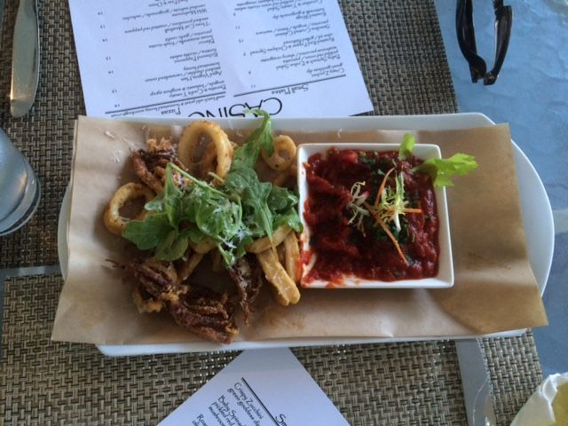 calamari at the homestead resort casino restaurant