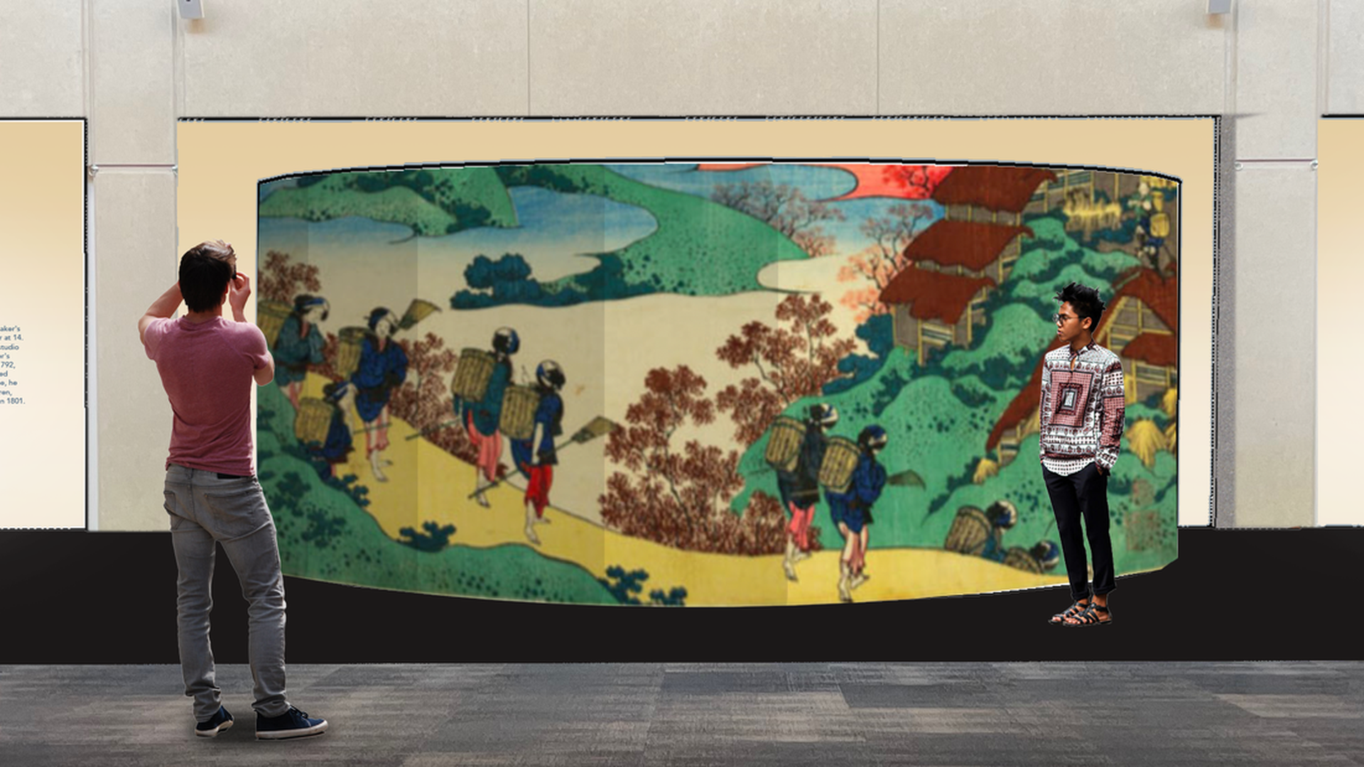 Historical Edo & Ukiyo-e Exhibit Photo: Carol Fox and Associates Public Relations