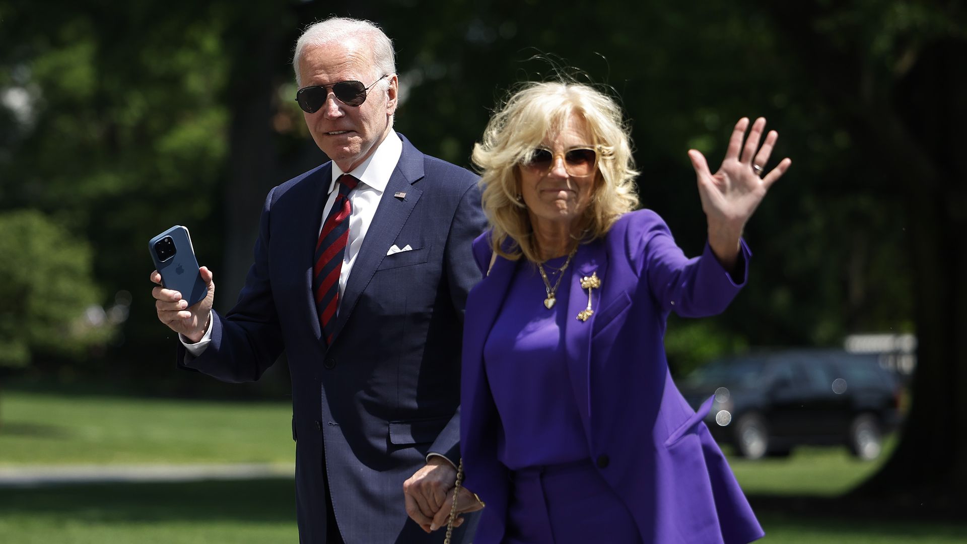 Biden and Jill Biden