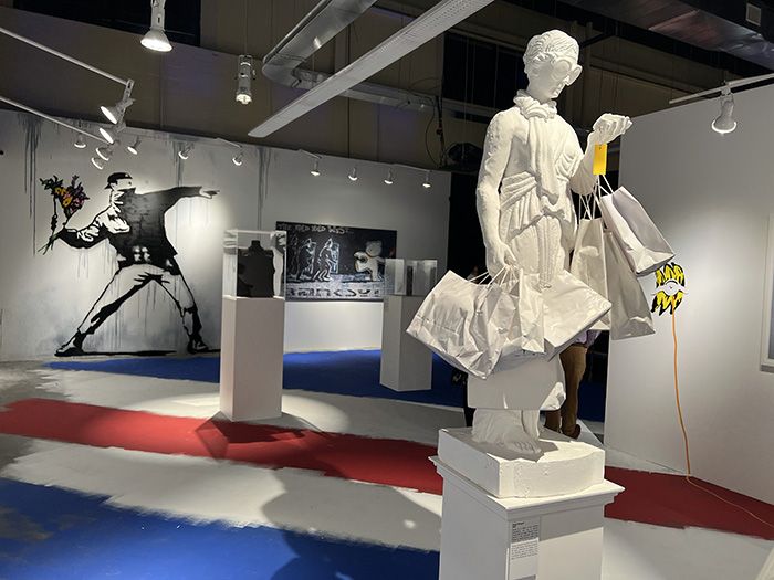 The Art of Banksy exhibit