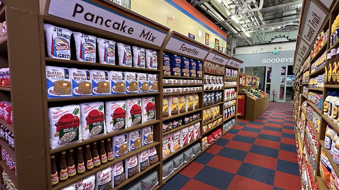 Take a look: This Bentonville supermarket is made of felt