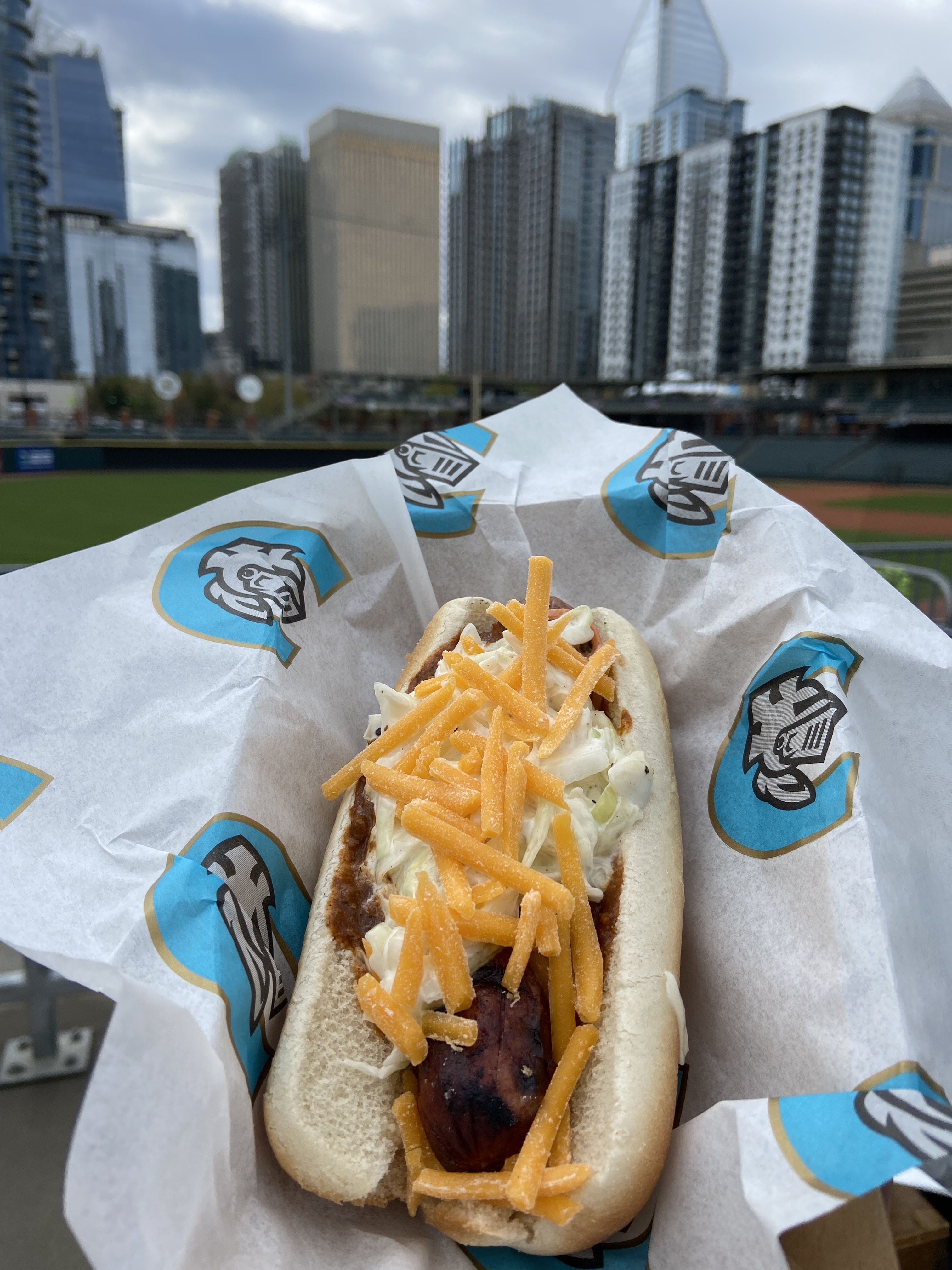 Carolina Dog at Truist Field.