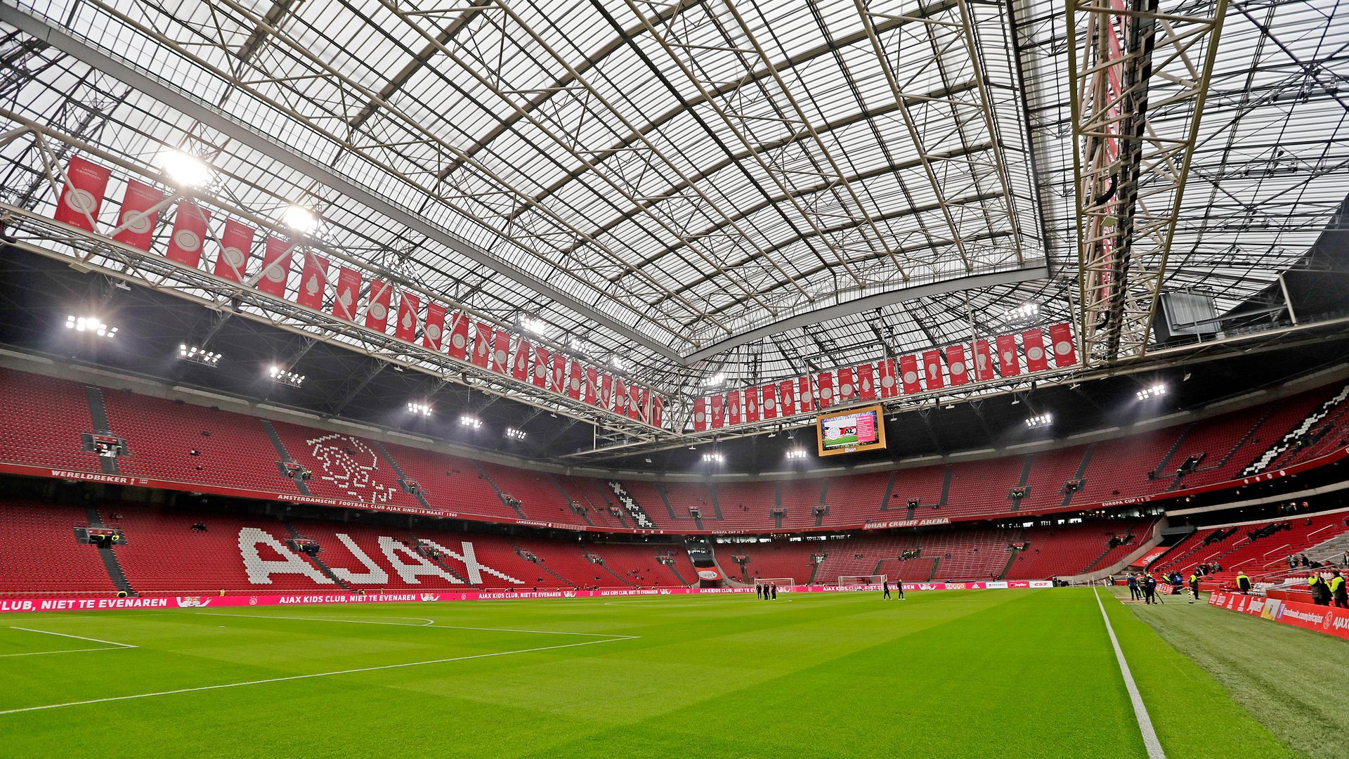 Image of sports stadium that's using battery power for periods