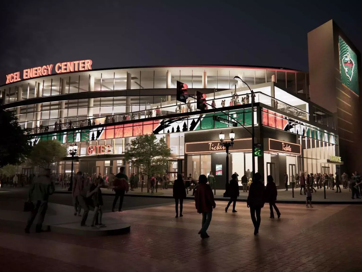 St. Paul, Wild pitch Xcel Energy Center makeover - Axios Twin Cities