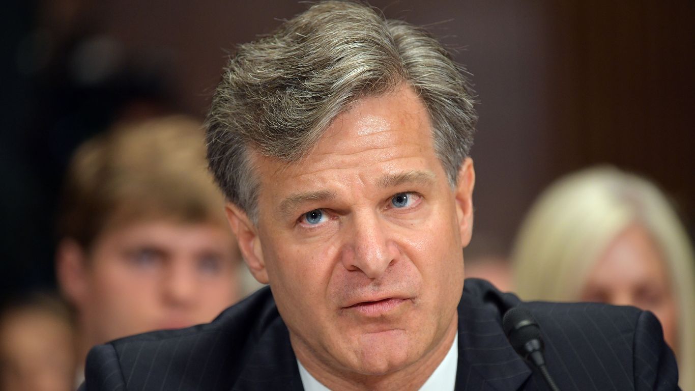 FBI director says bureau believes COVID 