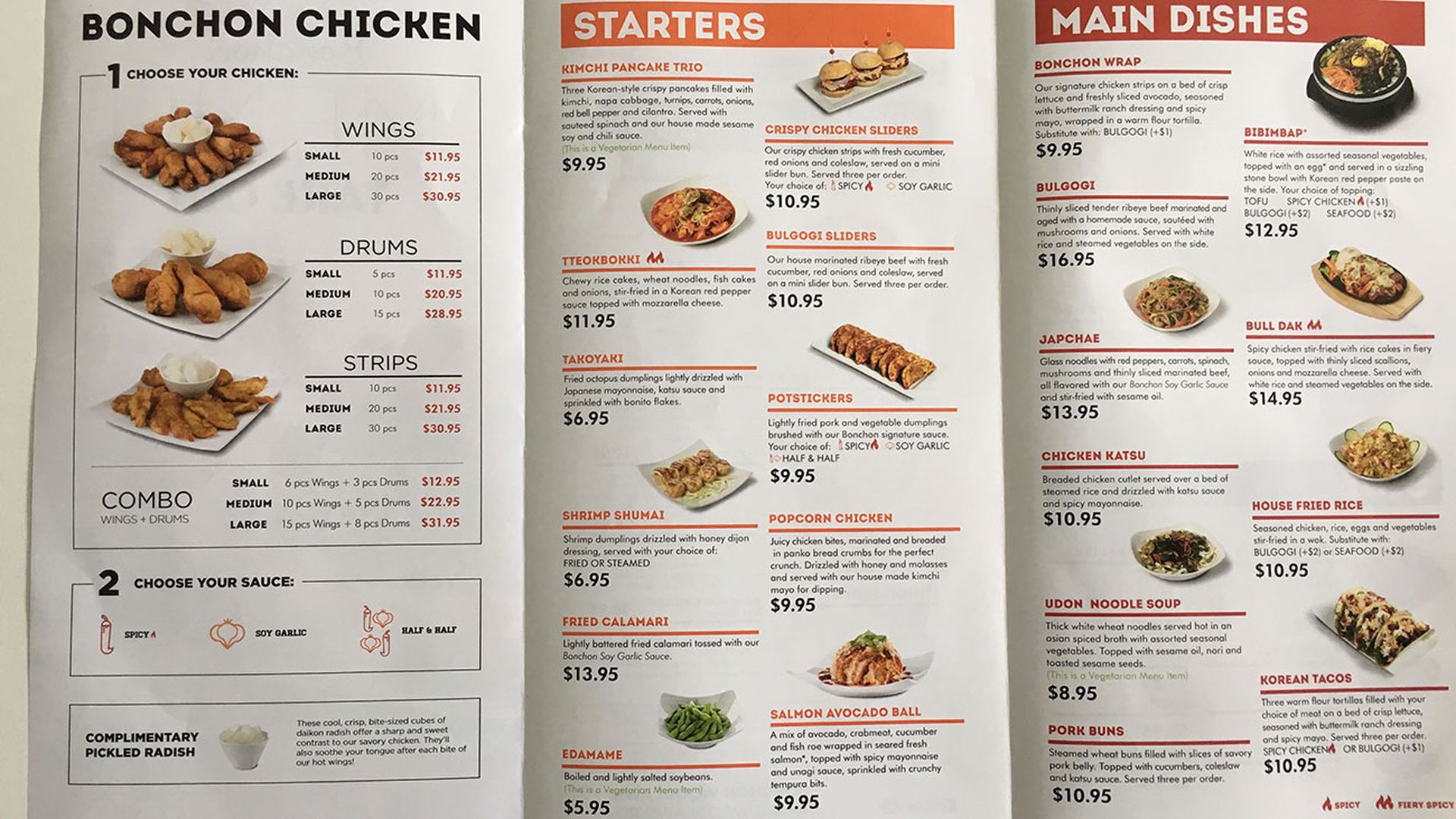 bonchon-charlotte-menu