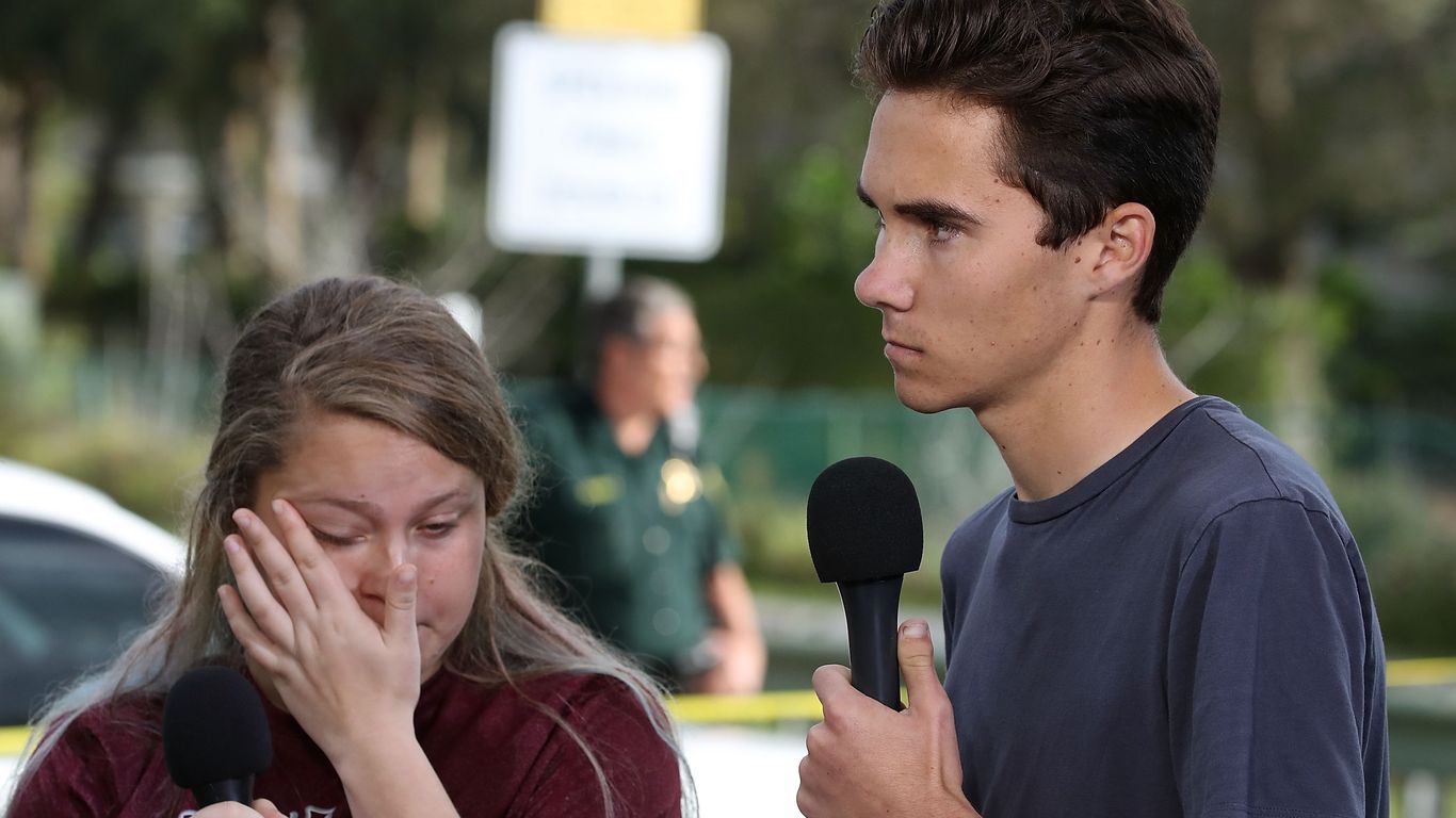 Survivors of Florida school shooting now targets of conspiracy theorists