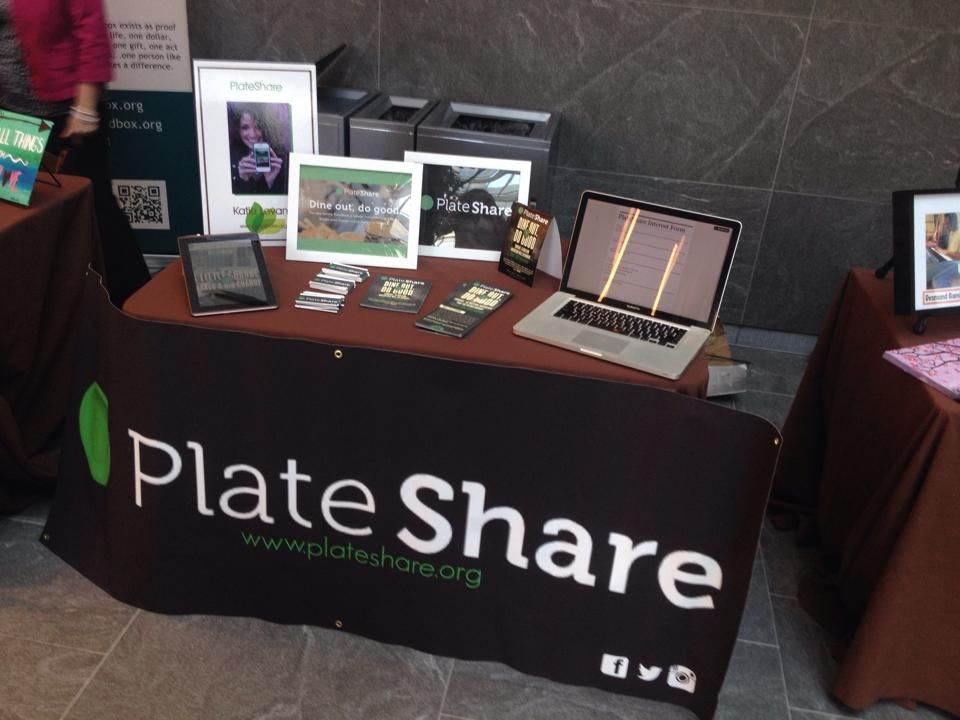 PlateShare booth