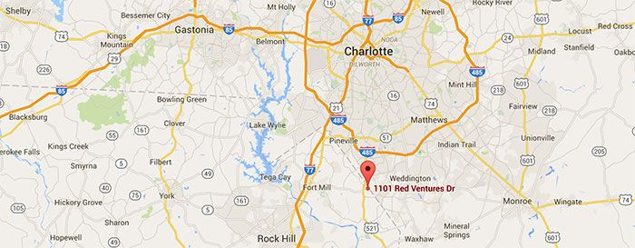 red-ventures-headquarters map