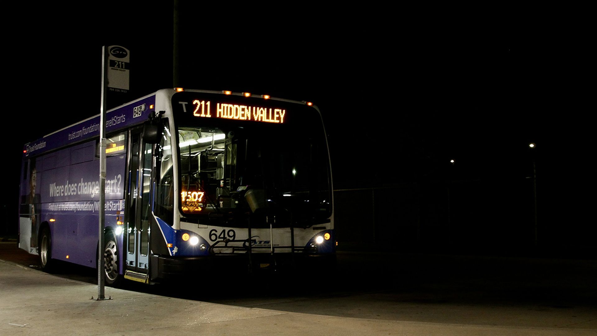 Charlotte Area Transit System bus CATS