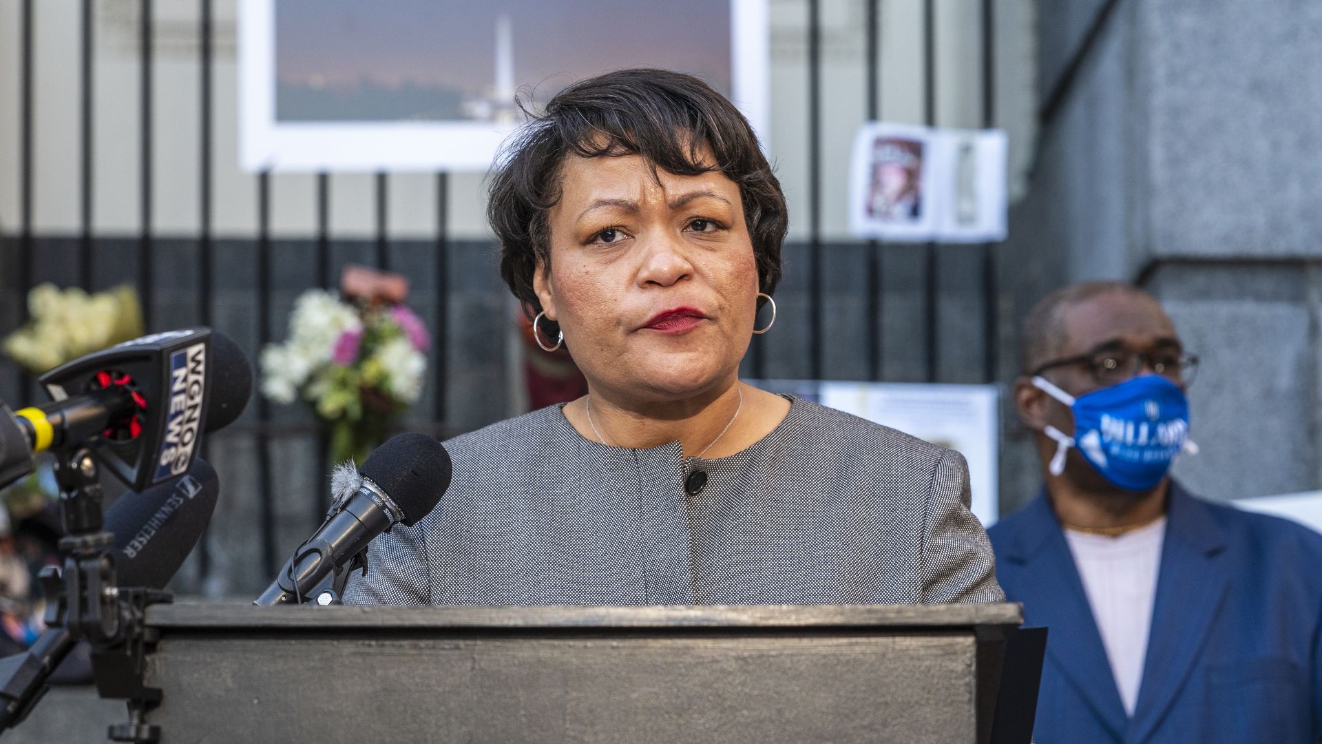 New Orleans Mayor LaToya Cantrell 
