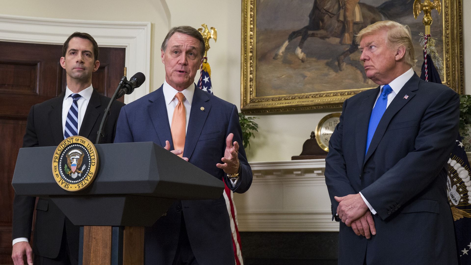 Trump, Perdue, Cotton