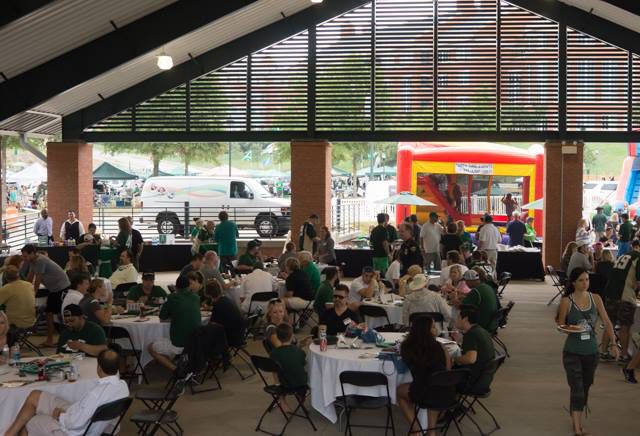 Pavilion-UNCC football