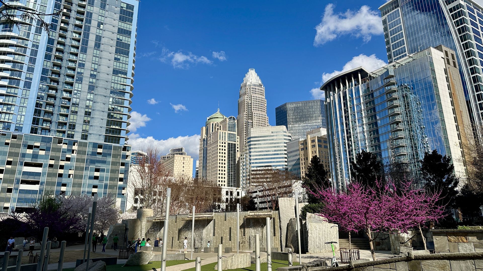 charlotte north carolina skyline