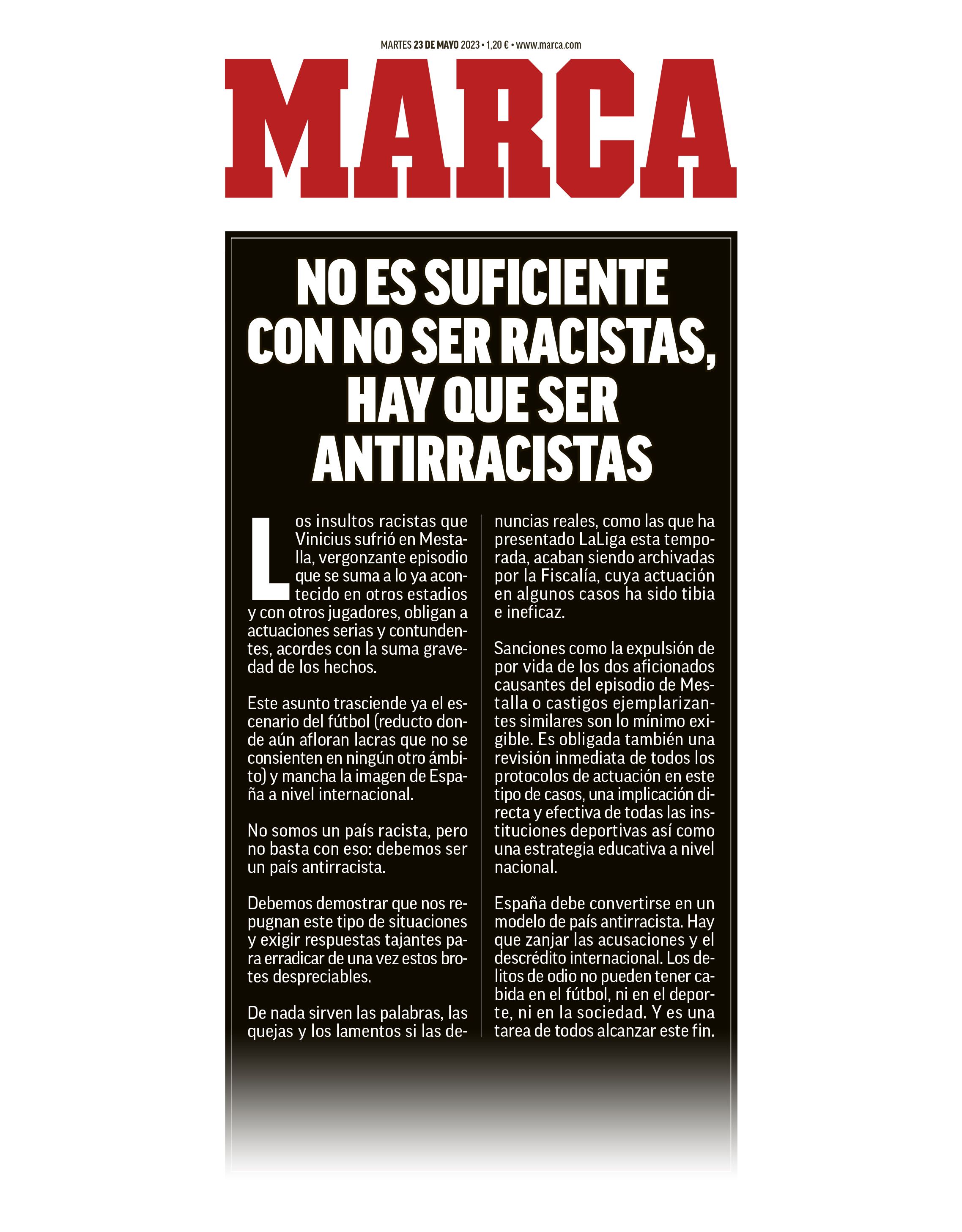 screenshot front page editorial