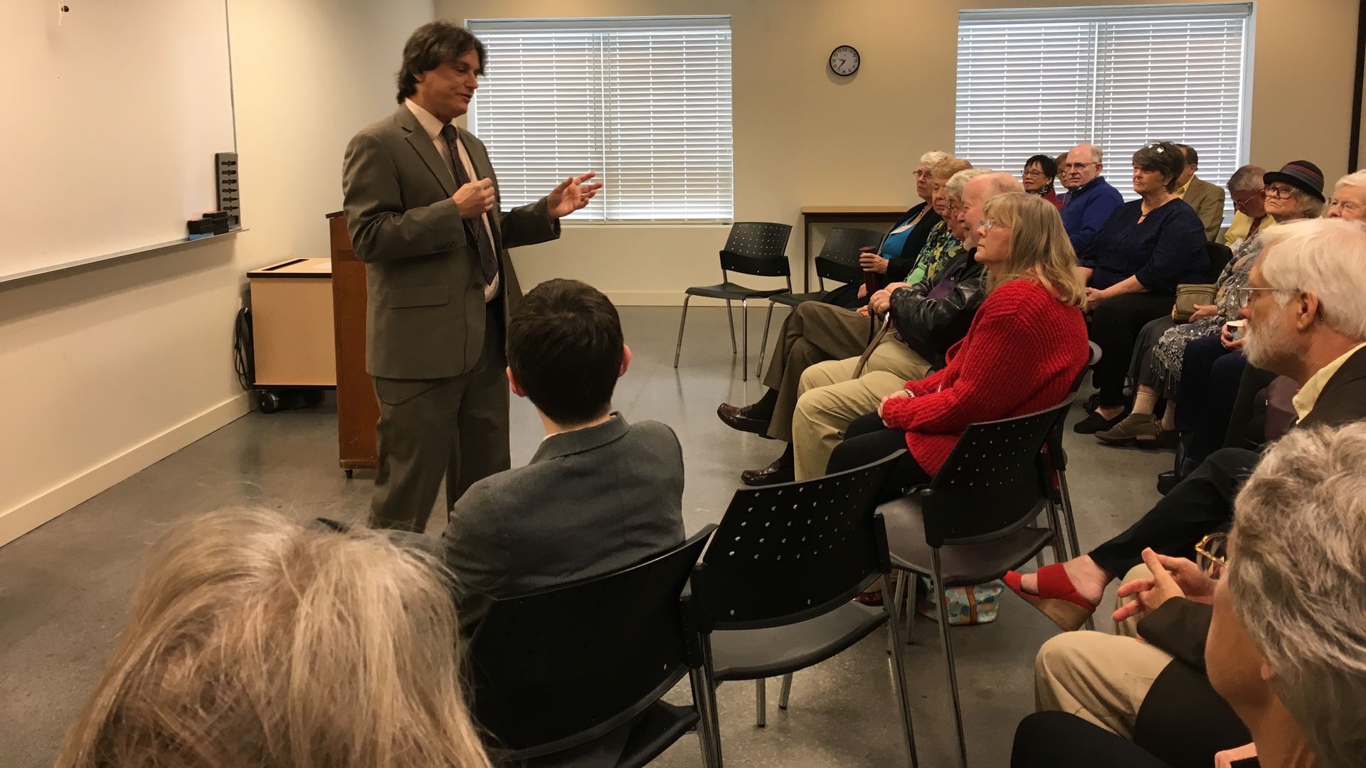 A professor professes