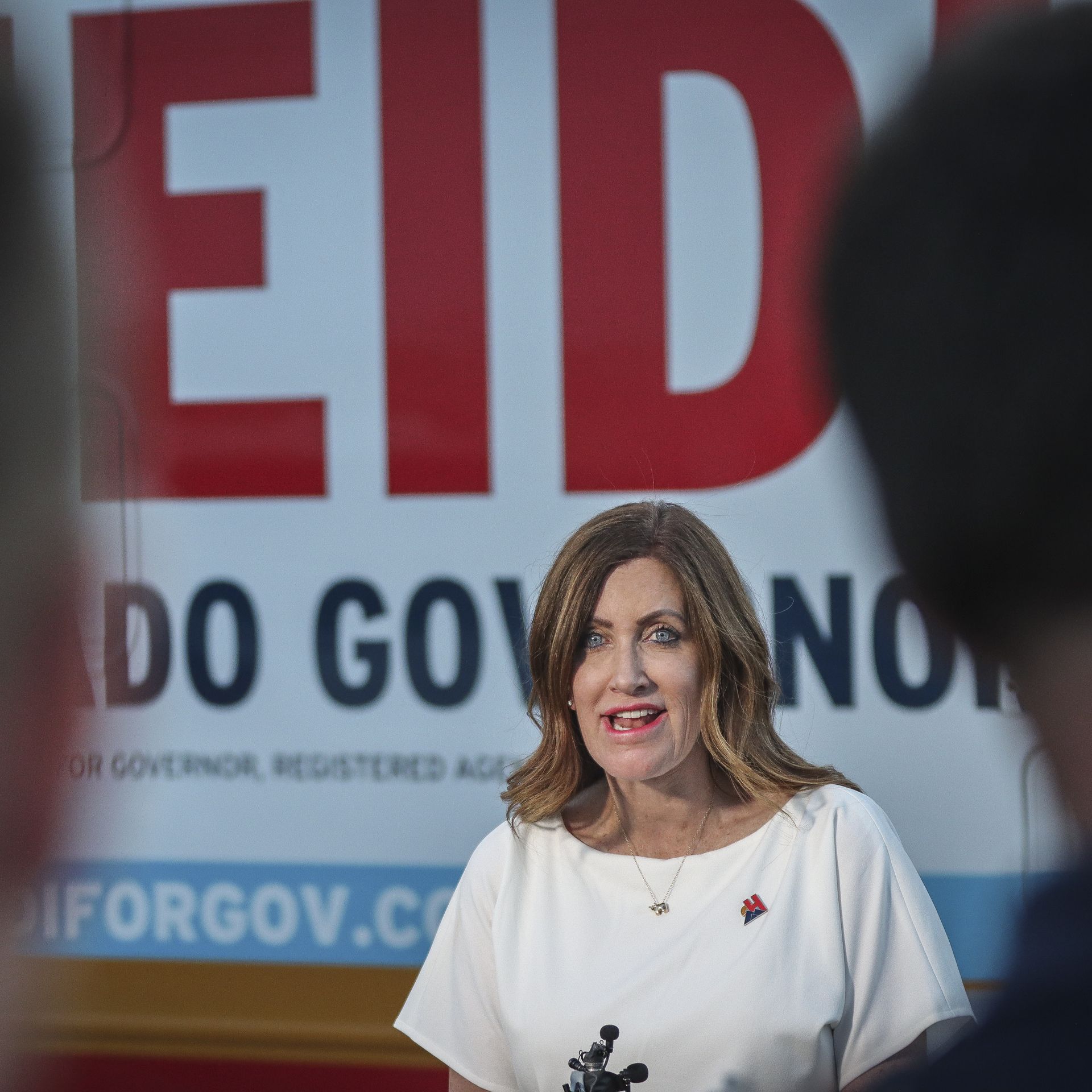 Colorado Republican gubernatorial candidate Heidi Ganahl. Photo: Marc Piscotty/Getty Images