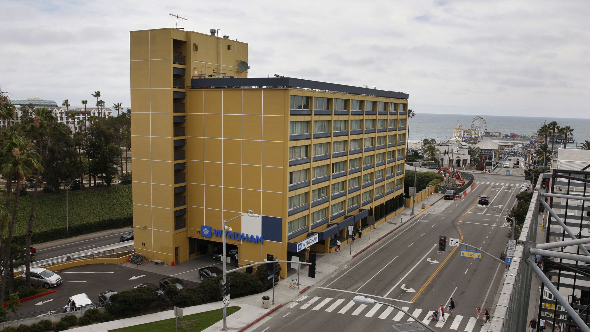 A Wyndham hotel.
