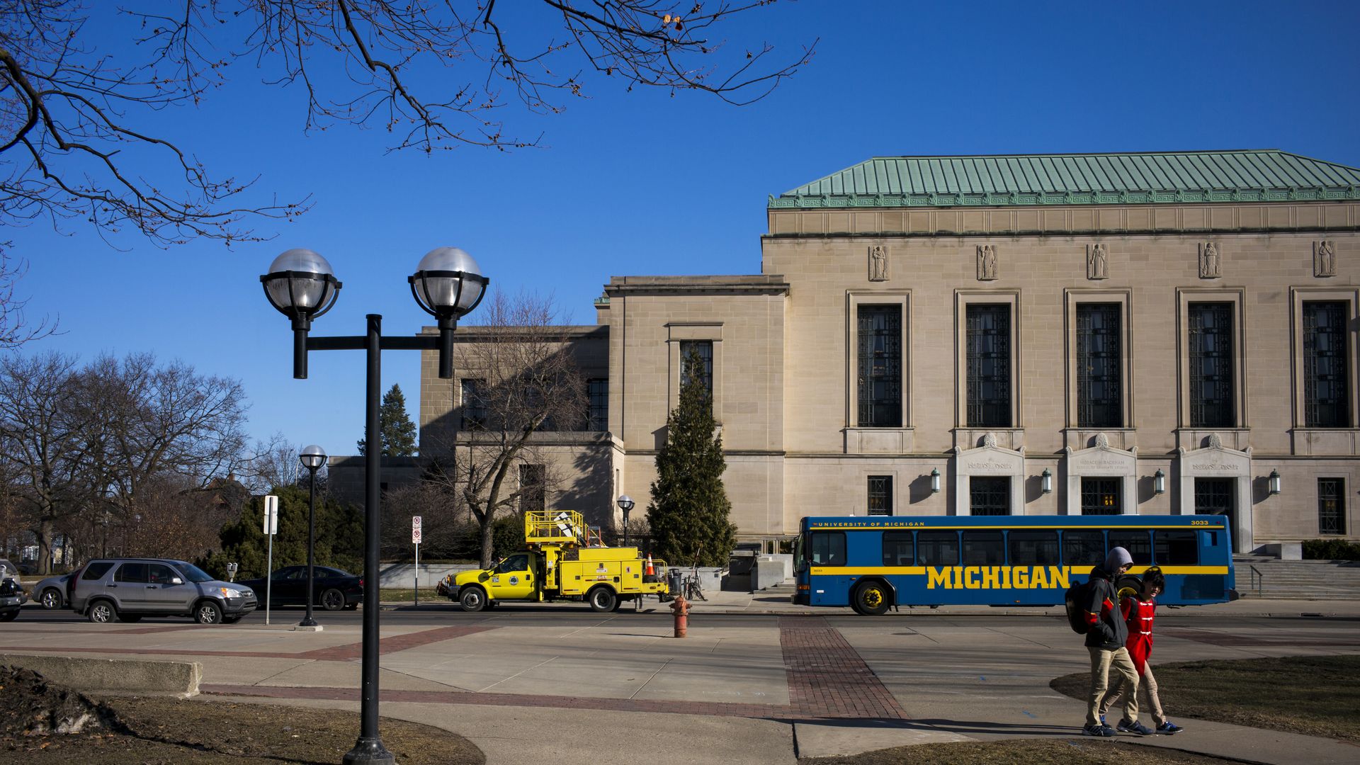 Michigan University's campus