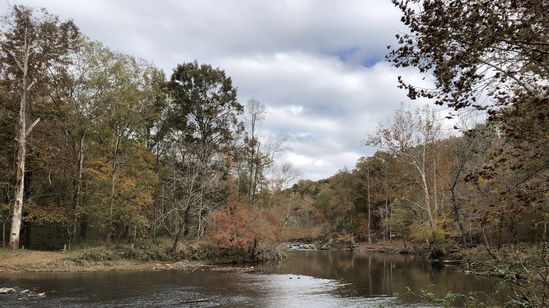 A view of the Eno River