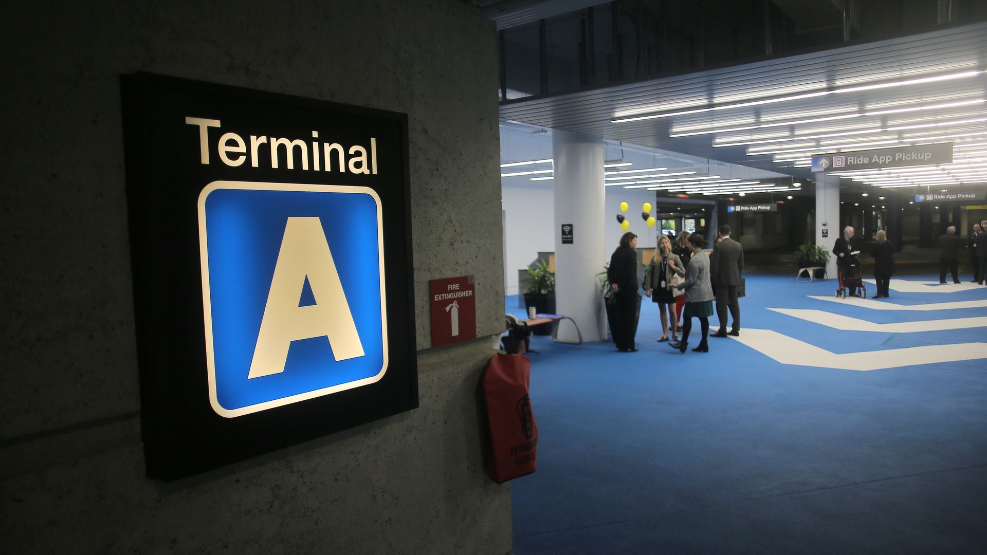 A terminal at Logan International Airport